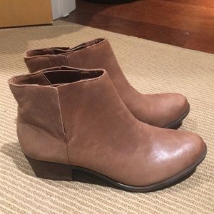 Lucky Brand Brown Leather Ankle Boot 7.5